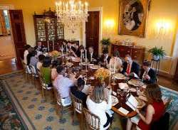 It is a lesser-known fact that the President is re It is a lesser-known fact that the President is responsible for paying for all meals, at the White House, all events and the wages for those working
